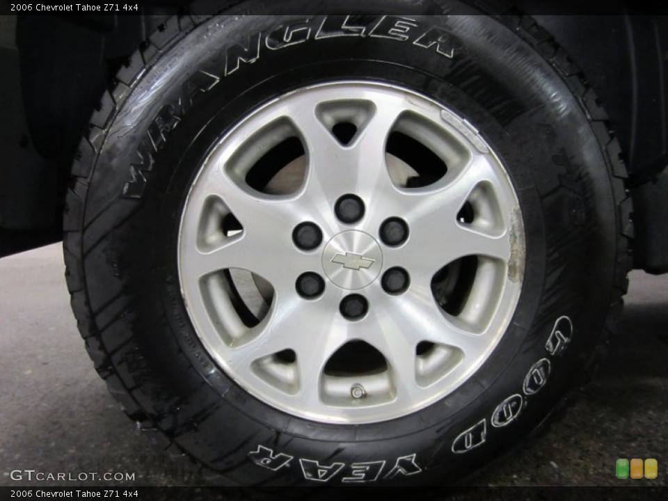 2006 Chevrolet Tahoe Z71 4x4 Wheel and Tire Photo #53401889