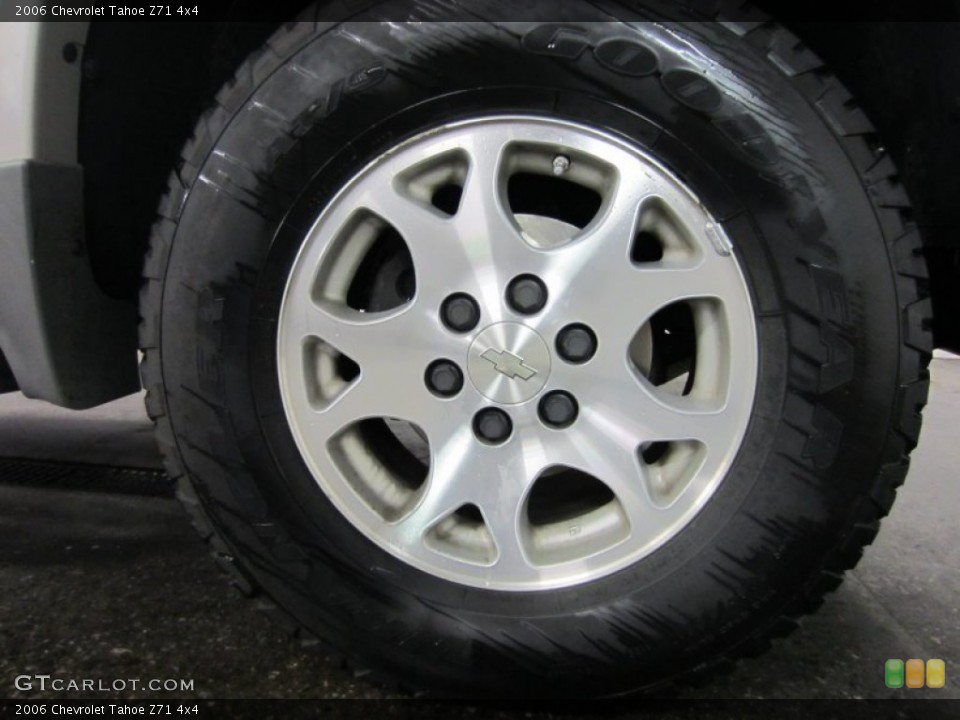 2006 Chevrolet Tahoe Z71 4x4 Wheel and Tire Photo #53401922
