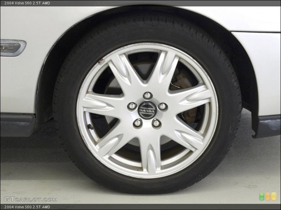 2004 Volvo S60 2.5T AWD Wheel and Tire Photo #53403065