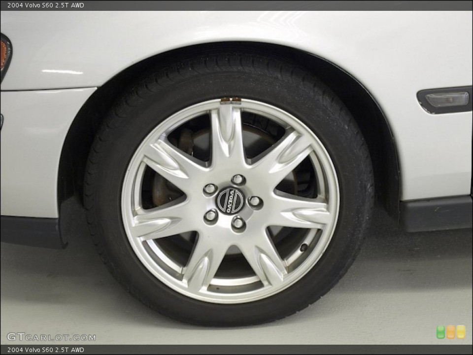 2004 Volvo S60 2.5T AWD Wheel and Tire Photo #53403083