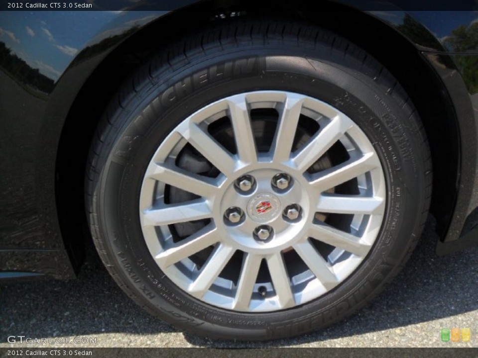2012 Cadillac CTS 3.0 Sedan Wheel and Tire Photo #53408570
