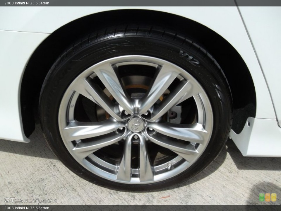 2008 Infiniti M 35 S Sedan Wheel and Tire Photo #53419486