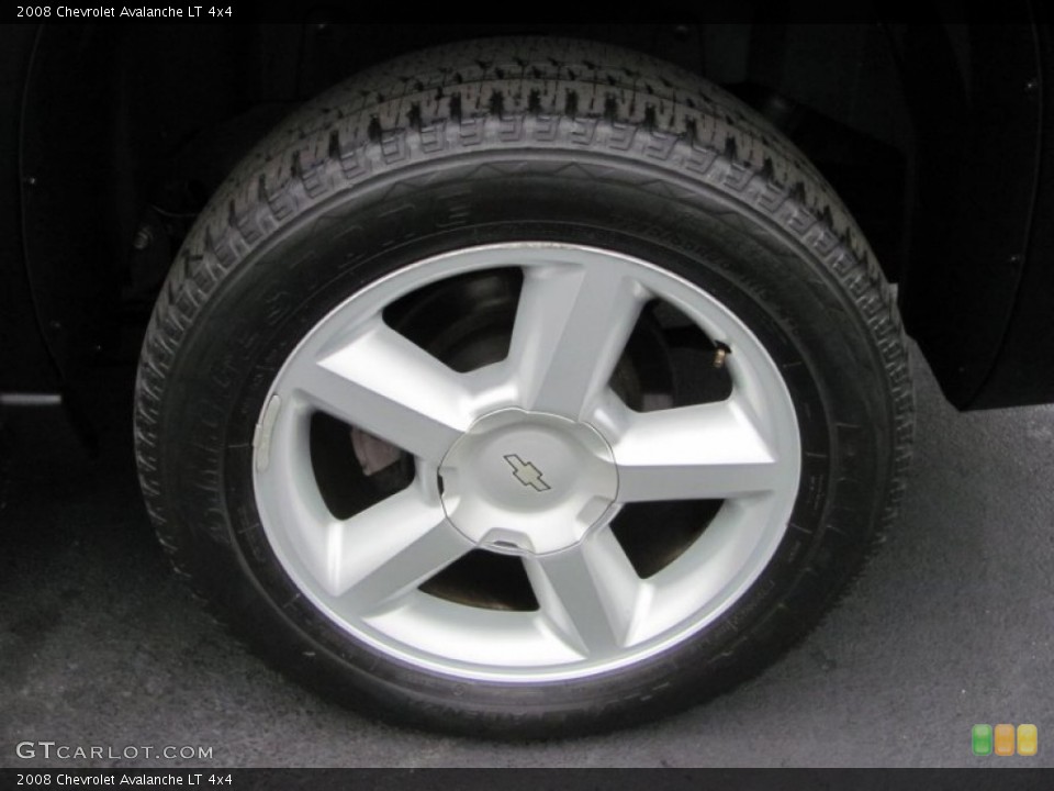 2008 Chevrolet Avalanche LT 4x4 Wheel and Tire Photo #53420839