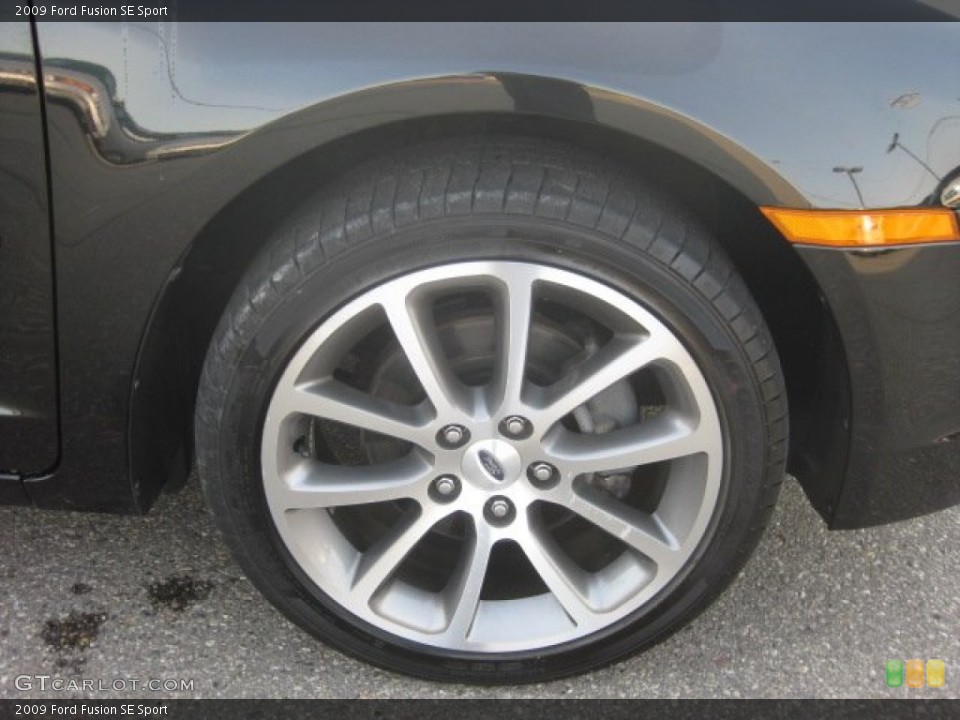 2009 Ford Fusion SE Sport Wheel and Tire Photo #53421246