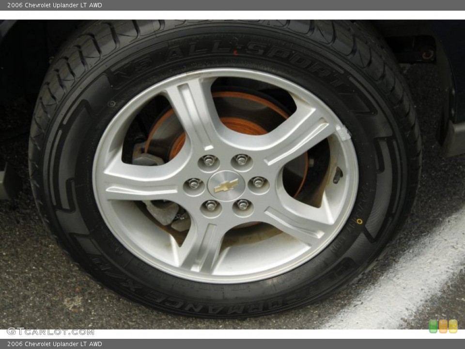 2006 Chevrolet Uplander LT AWD Wheel and Tire Photo #53421382