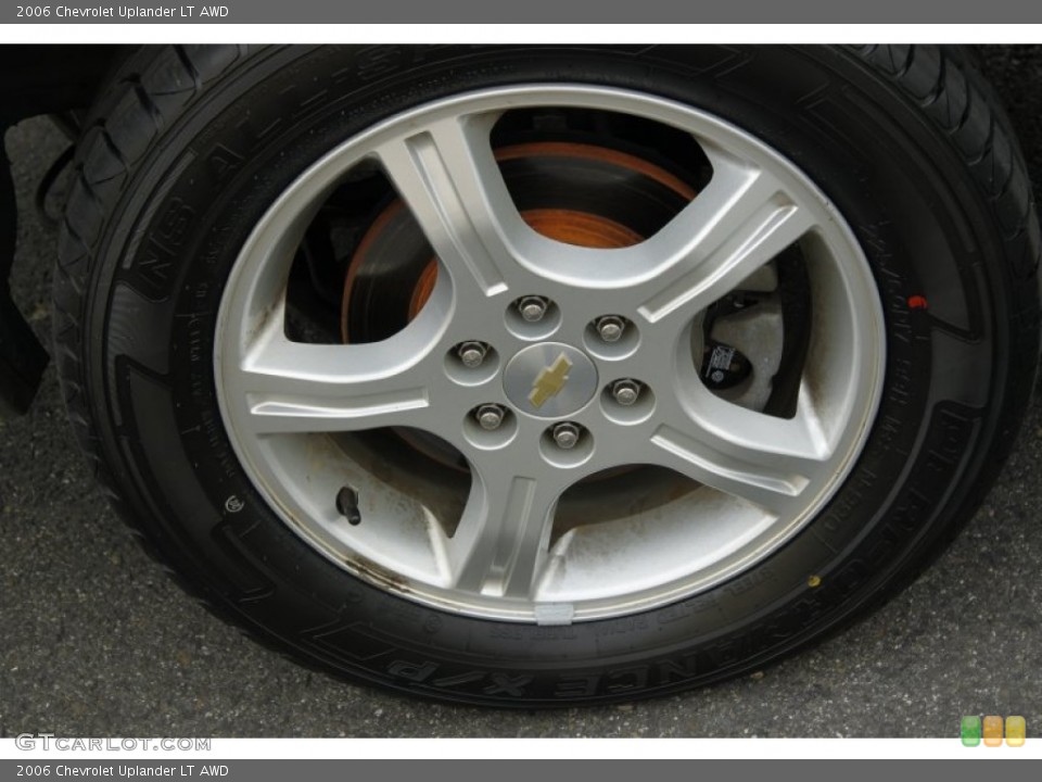 2006 Chevrolet Uplander LT AWD Wheel and Tire Photo #53421397