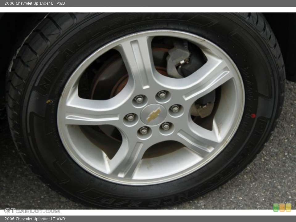 2006 Chevrolet Uplander LT AWD Wheel and Tire Photo #53421412