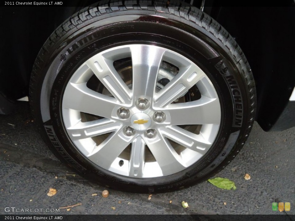 2011 Chevrolet Equinox LT AWD Wheel and Tire Photo #53423657
