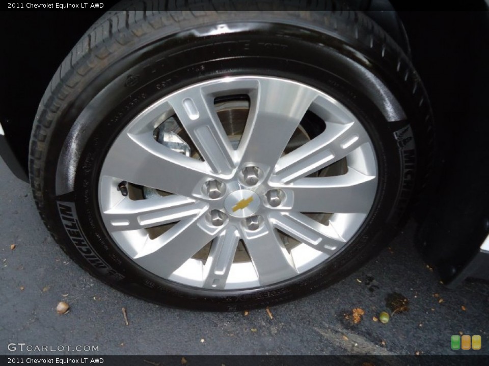 2011 Chevrolet Equinox LT AWD Wheel and Tire Photo #53423674