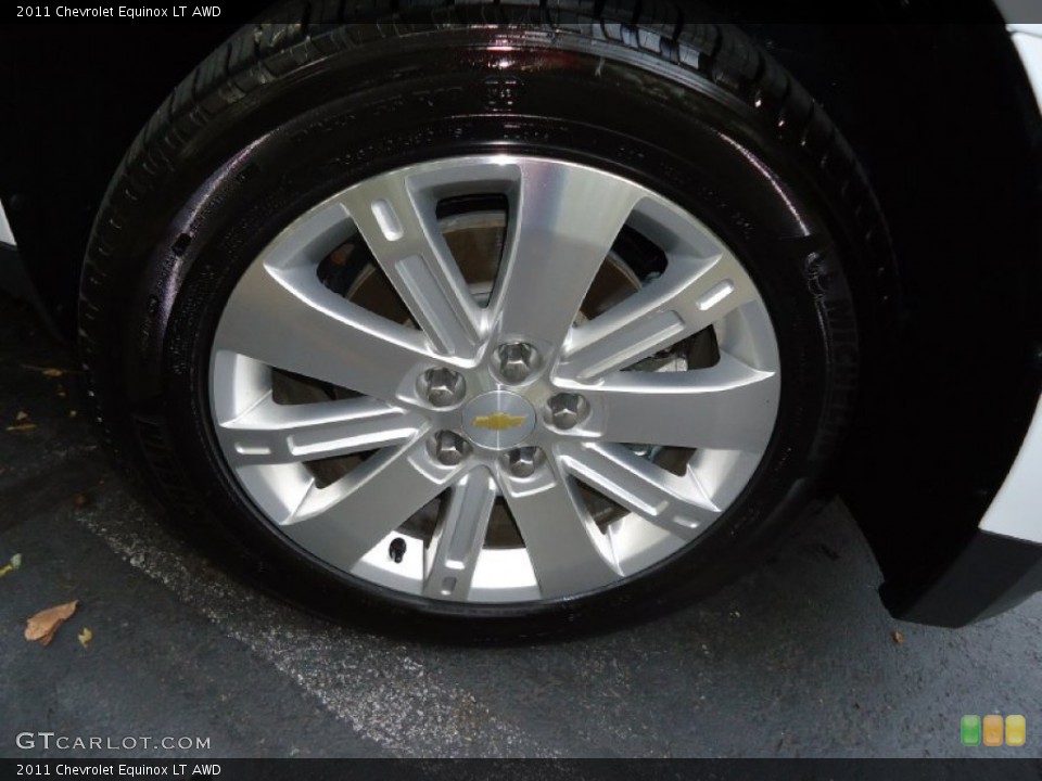 2011 Chevrolet Equinox LT AWD Wheel and Tire Photo #53423689