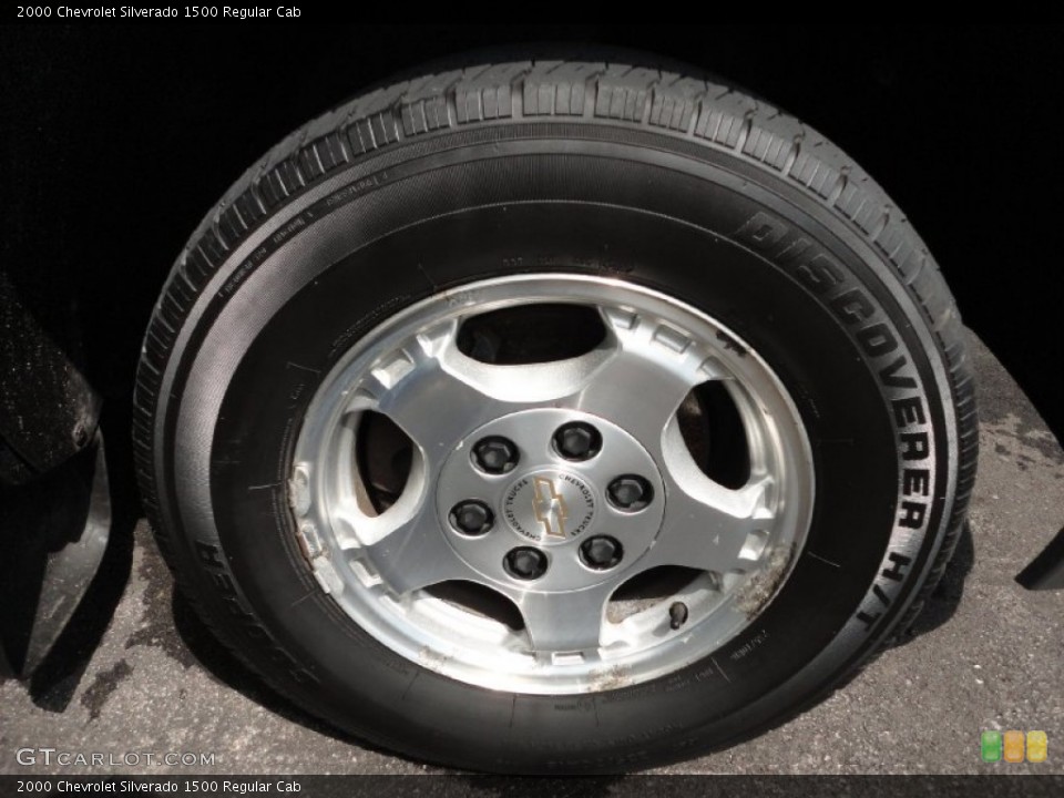 2000 Chevrolet Silverado 1500 Regular Cab Wheel and Tire Photo #53433499