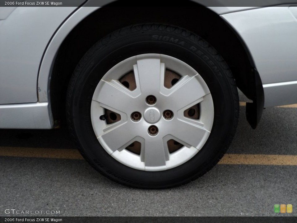 2006 Ford Focus ZXW SE Wagon Wheel and Tire Photo #53438312