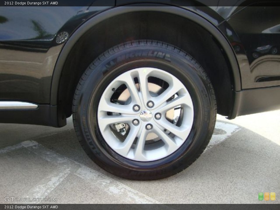 2012 Dodge Durango SXT AWD Wheel and Tire Photo #53439584