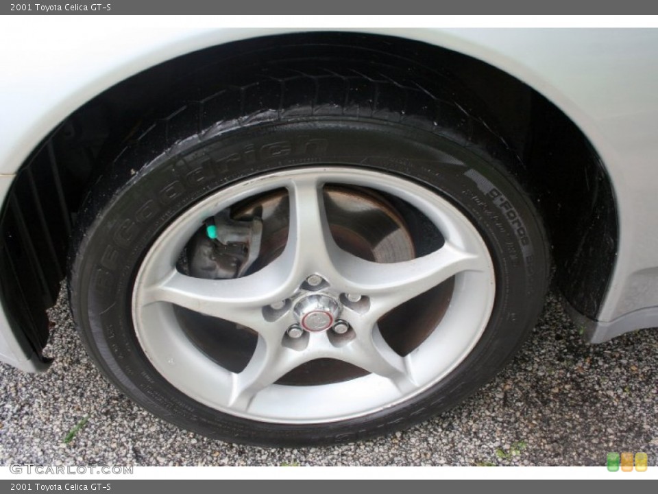 2001 Toyota Celica GT-S Wheel and Tire Photo #53444626
