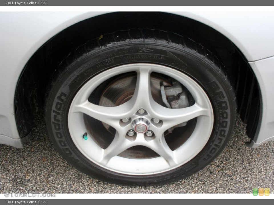 2001 Toyota Celica GT-S Wheel and Tire Photo #53444641