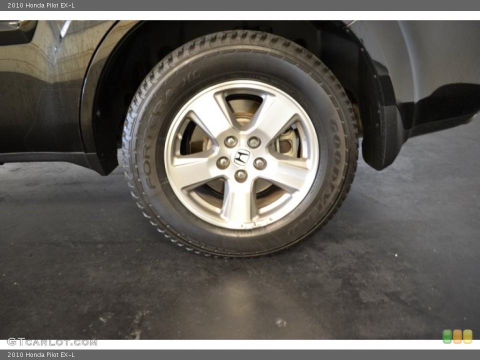 2010 Honda Pilot EX-L Wheel and Tire Photo #53451533