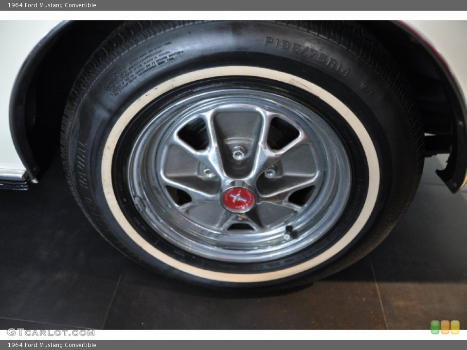 1964 Ford Mustang Convertible Wheel and Tire Photo #53452350