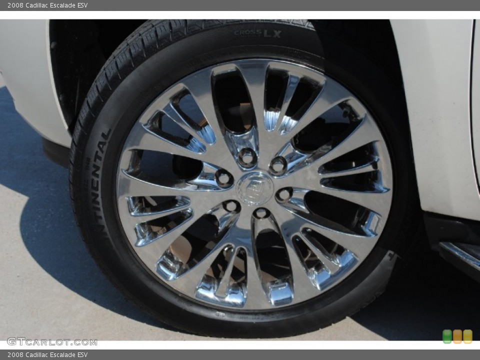 2008 Cadillac Escalade ESV Wheel and Tire Photo #53453954