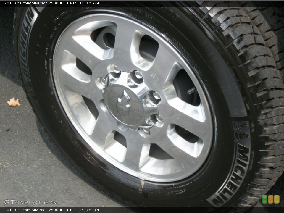 2011 Chevrolet Silverado 2500HD LT Regular Cab 4x4 Wheel and Tire Photo #53459986