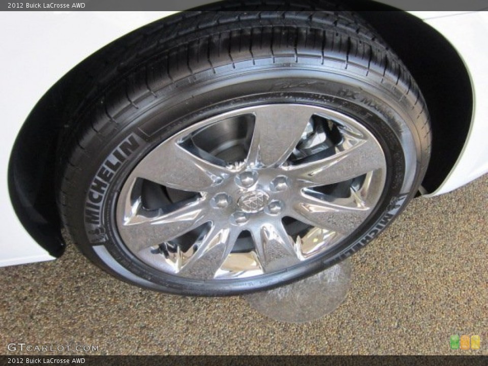 2012 Buick LaCrosse AWD Wheel and Tire Photo #53462150