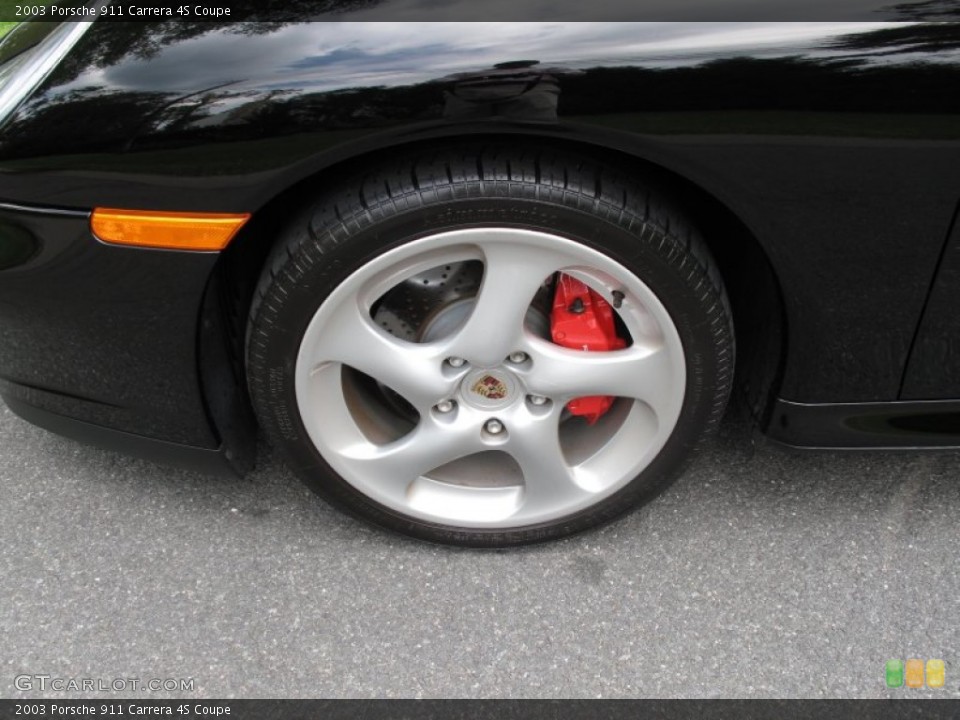 2003 Porsche 911 Carrera 4S Coupe Wheel and Tire Photo #53462378