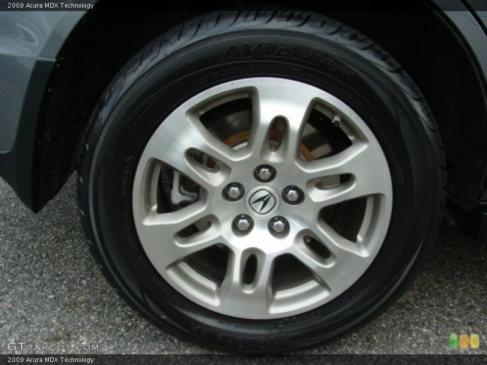2009 Acura MDX Technology Wheel and Tire Photo #53468728