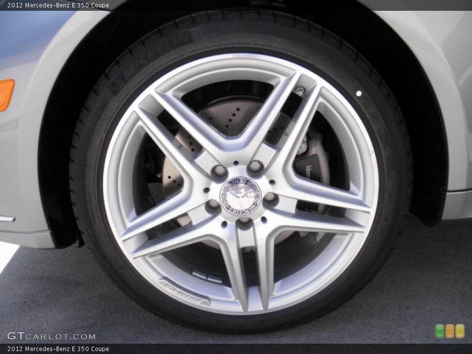2012 Mercedes-Benz E 350 Coupe Wheel and Tire Photo #53481247