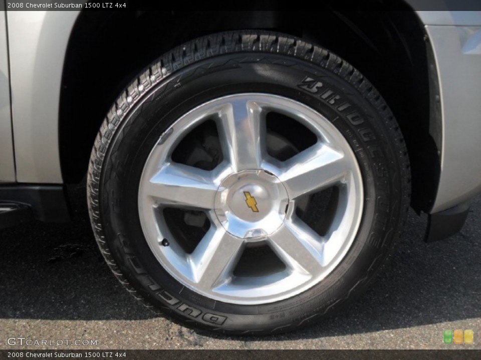 2008 Chevrolet Suburban 1500 LTZ 4x4 Wheel and Tire Photo #53482153