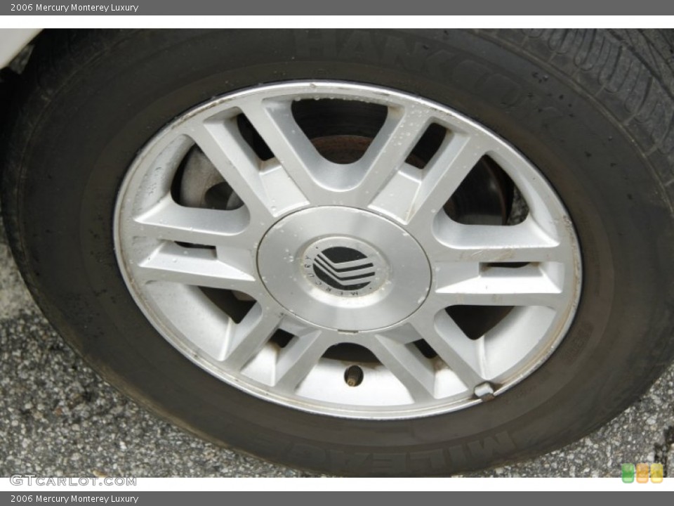 2006 Mercury Monterey Luxury Wheel and Tire Photo #53484146
