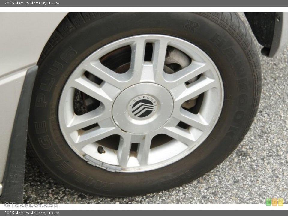 2006 Mercury Monterey Luxury Wheel and Tire Photo #53484182