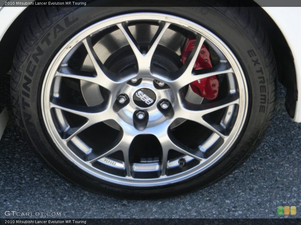 2010 Mitsubishi Lancer Evolution MR Touring Wheel and Tire Photo #53484610