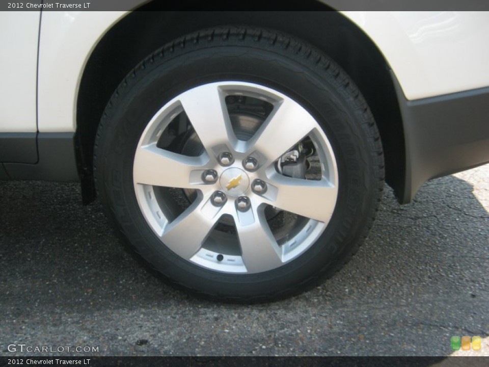 2012 Chevrolet Traverse LT Wheel and Tire Photo #53485520