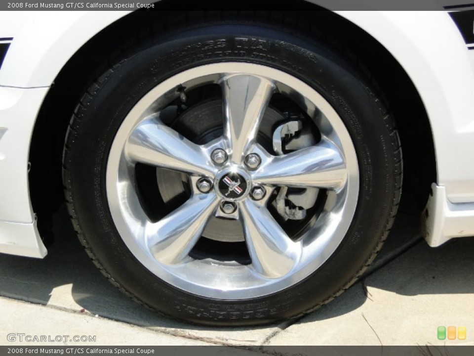 2008 Ford Mustang GT/CS California Special Coupe Wheel and Tire Photo #53487647