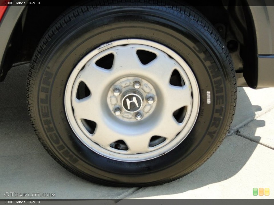 2000 Honda CR-V LX Wheel and Tire Photo #53489398
