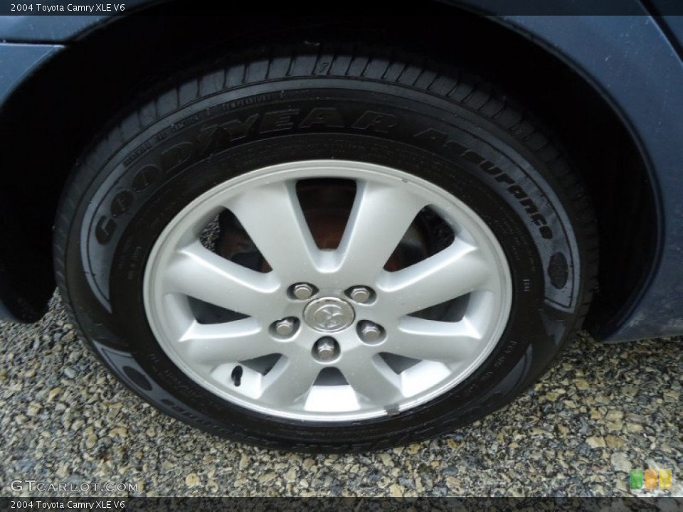2004 Toyota Camry XLE V6 Wheel and Tire Photo #53491730