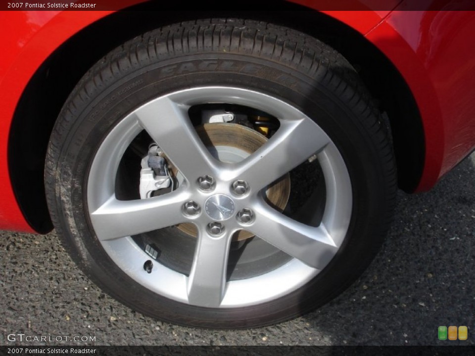 2007 Pontiac Solstice Roadster Wheel and Tire Photo #53495093