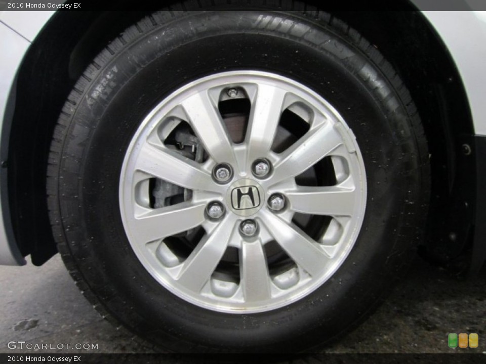 2010 Honda Odyssey EX Wheel and Tire Photo #53498886