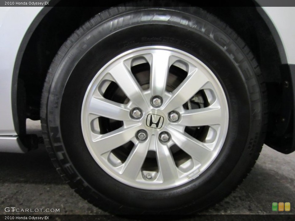 2010 Honda Odyssey EX Wheel and Tire Photo #53498901