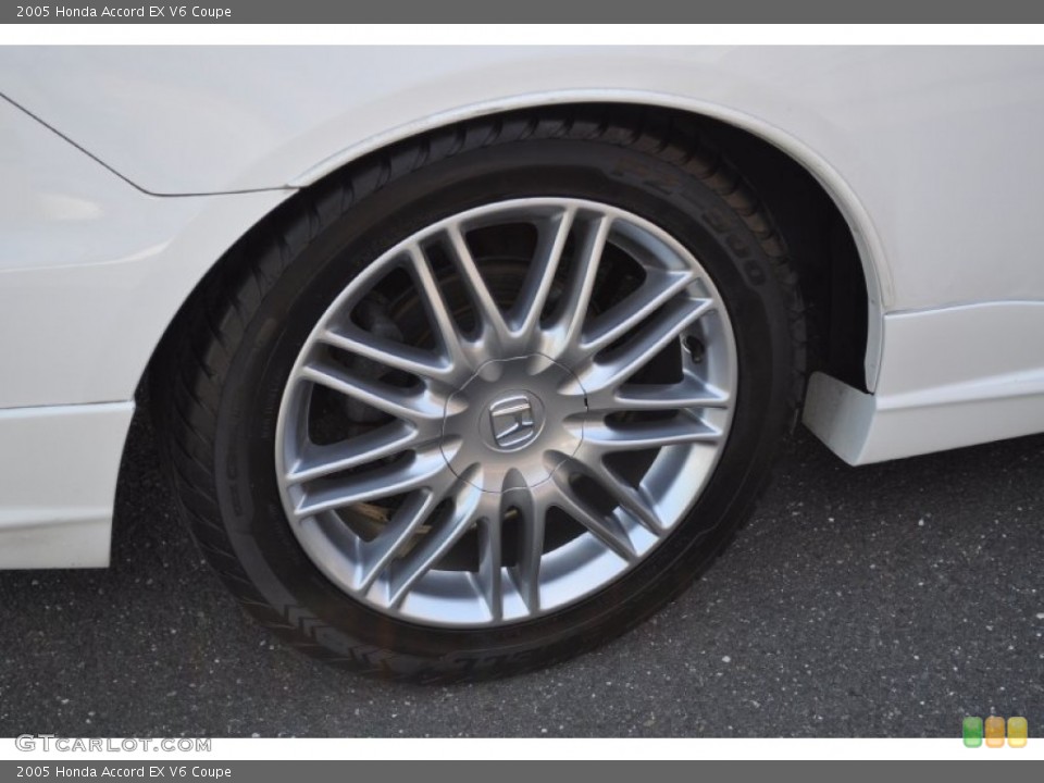 2005 Honda Accord EX V6 Coupe Wheel and Tire Photo #53499524
