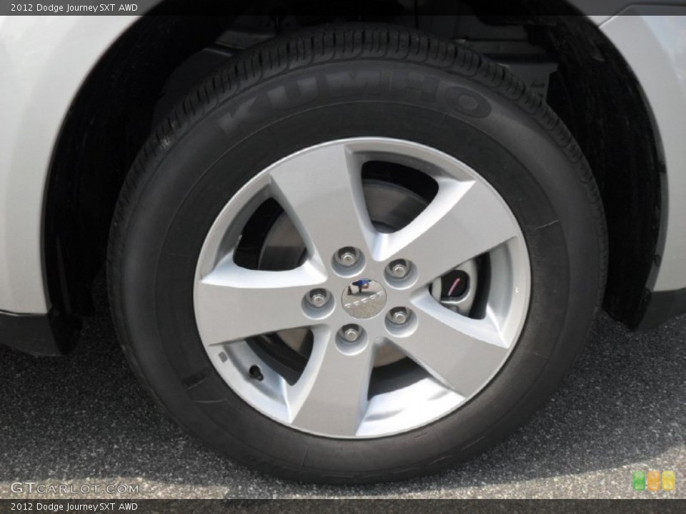 2012 Dodge Journey SXT AWD Wheel and Tire Photo #53503630