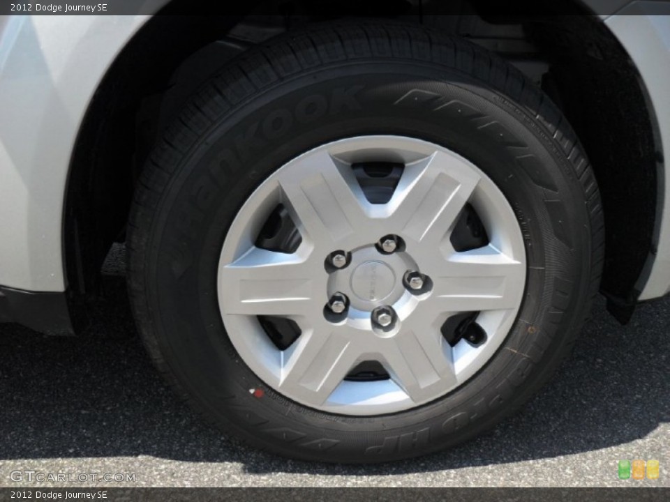 2012 Dodge Journey SE Wheel and Tire Photo #53504008