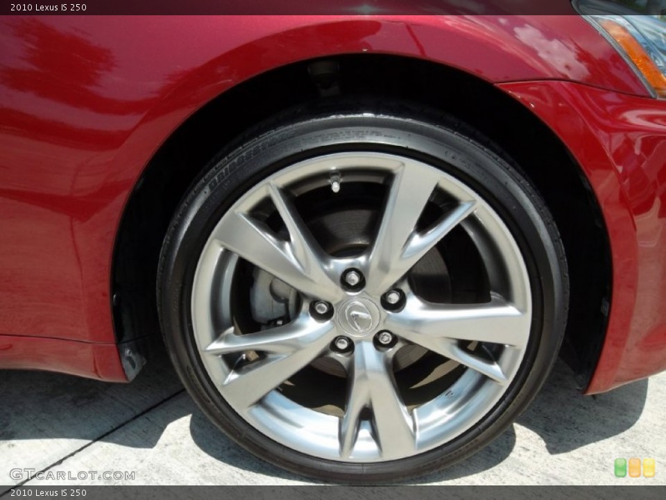 2010 Lexus IS 250 Wheel and Tire Photo #53504344