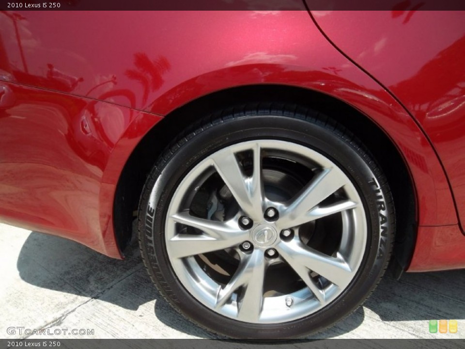 2010 Lexus IS 250 Wheel and Tire Photo #53504359