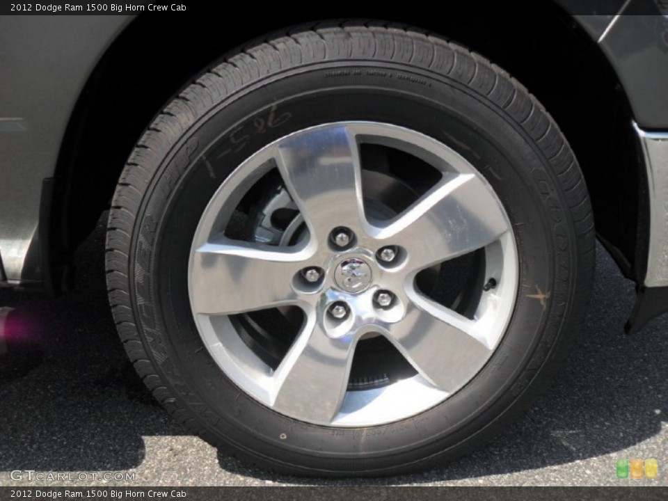 2012 Dodge Ram 1500 Big Horn Crew Cab Wheel and Tire Photo #53505960