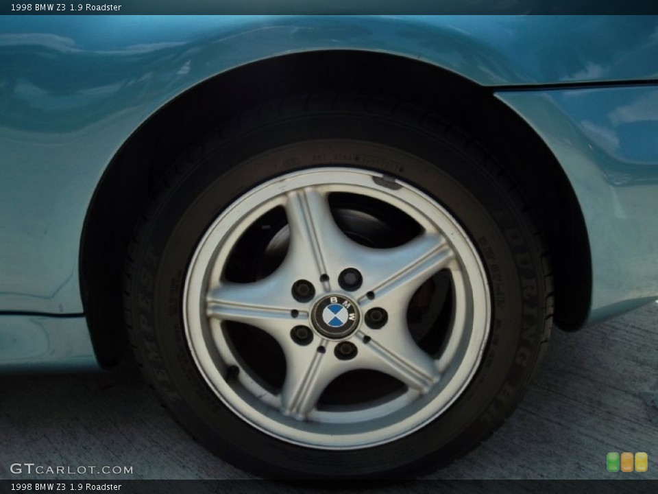 1998 BMW Z3 1.9 Roadster Wheel and Tire Photo #53506065