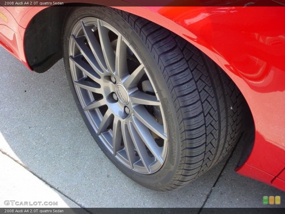 2008 Audi A4 2.0T quattro Sedan Wheel and Tire Photo #53510484