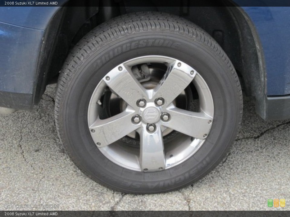 2008 Suzuki XL7 Limited AWD Wheel and Tire Photo #53514679