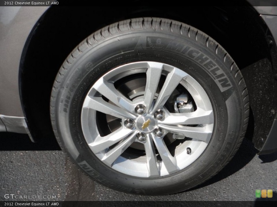 2012 Chevrolet Equinox LT AWD Wheel and Tire Photo #53515075
