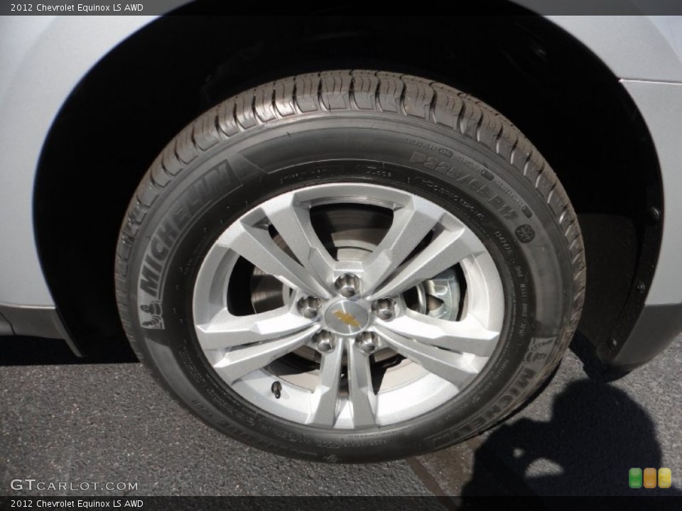 2012 Chevrolet Equinox LS AWD Wheel and Tire Photo #53515381