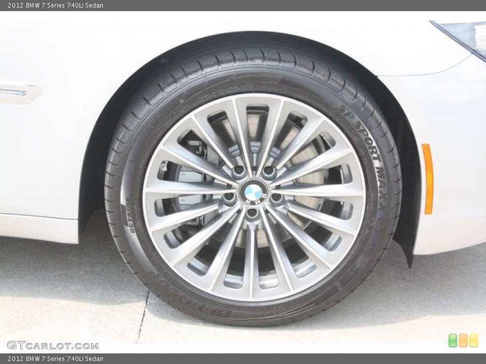 2012 BMW 7 Series 740Li Sedan Wheel and Tire Photo #53522387